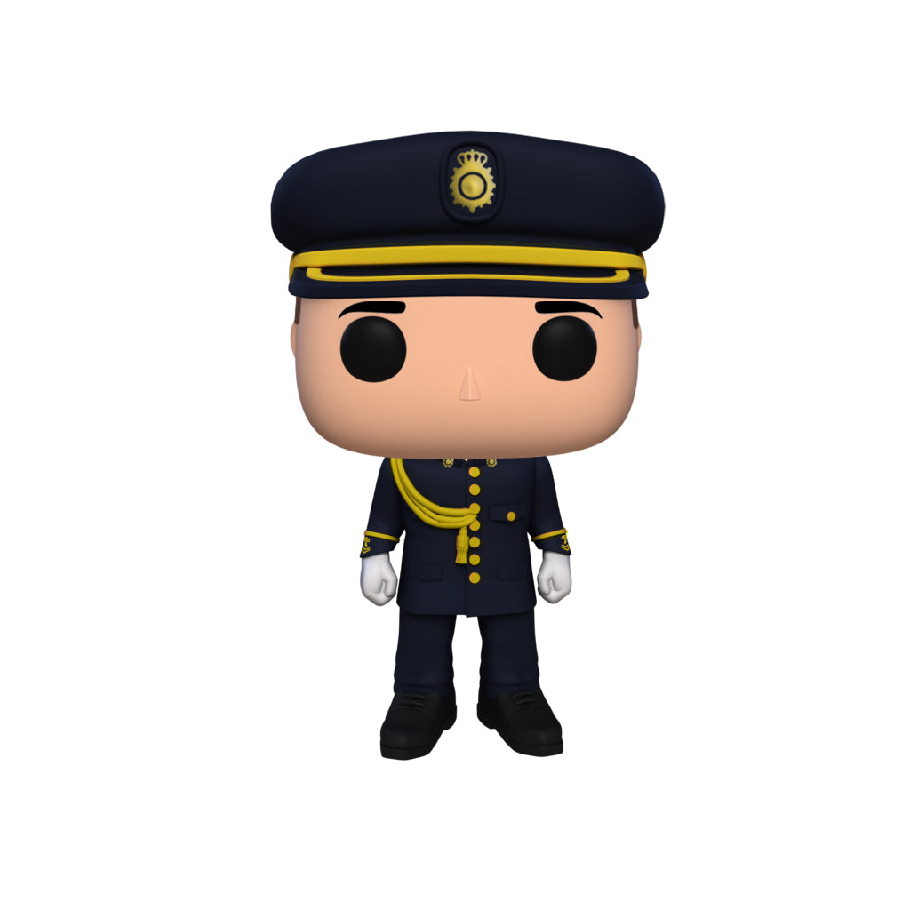 Hero Pop Policía Nacional Gran Gala Hombre – gorra y cordón dorado, vista frontal