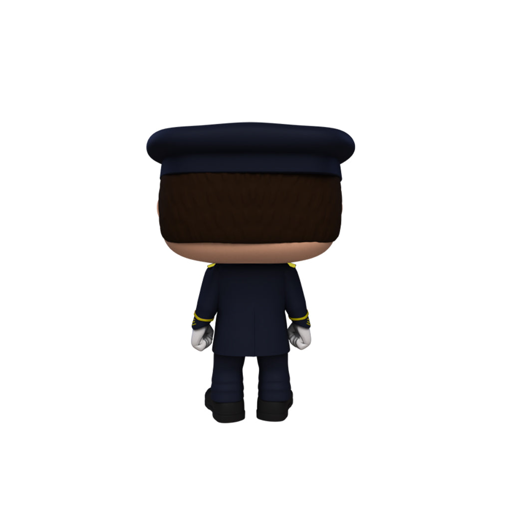 Hero Pop Policía Nacional Gran Gala Hombre – gorra y guantes, vista trasera