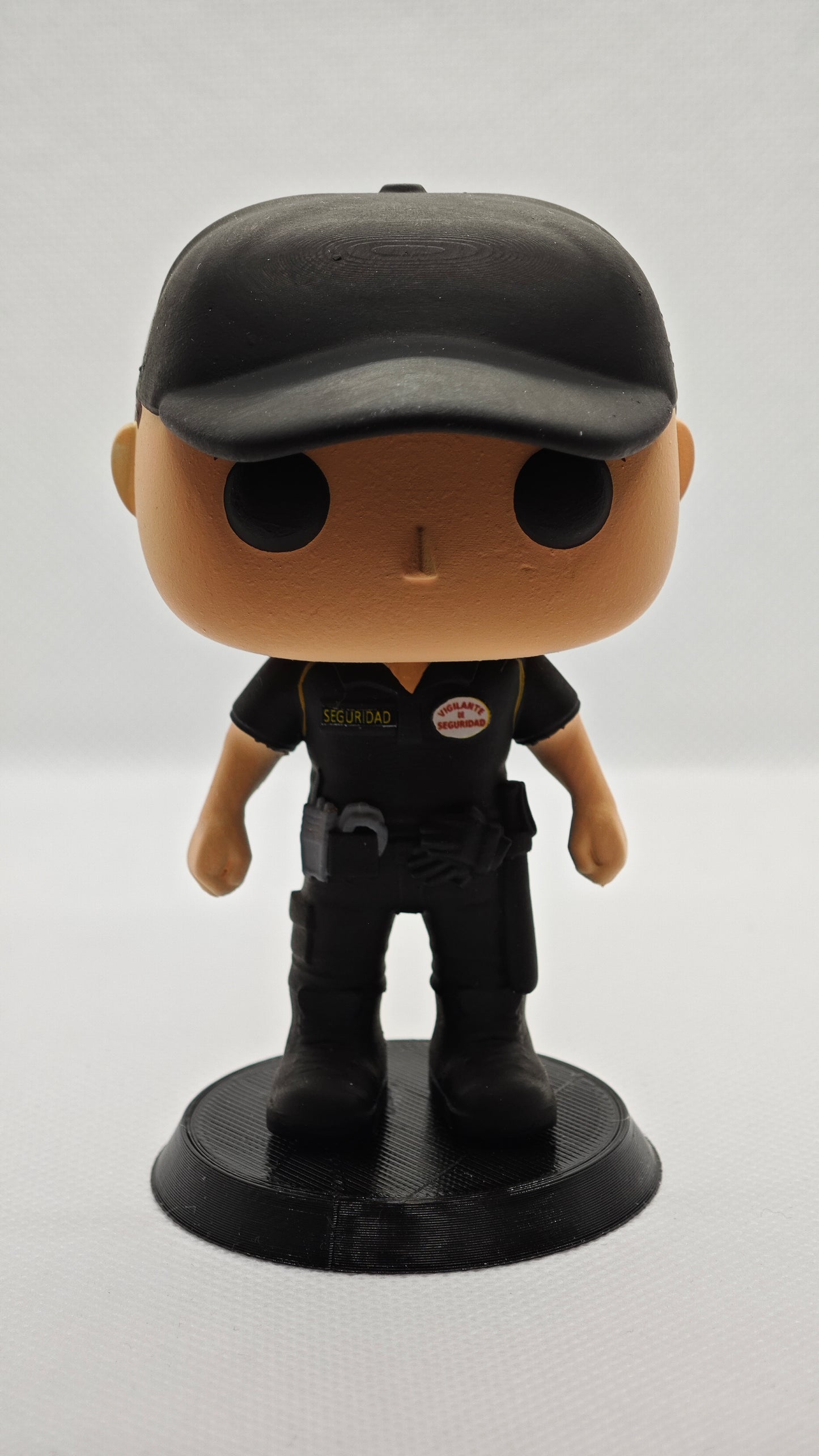 Hero Pop Vigilante de Seguridad Negro Hombre