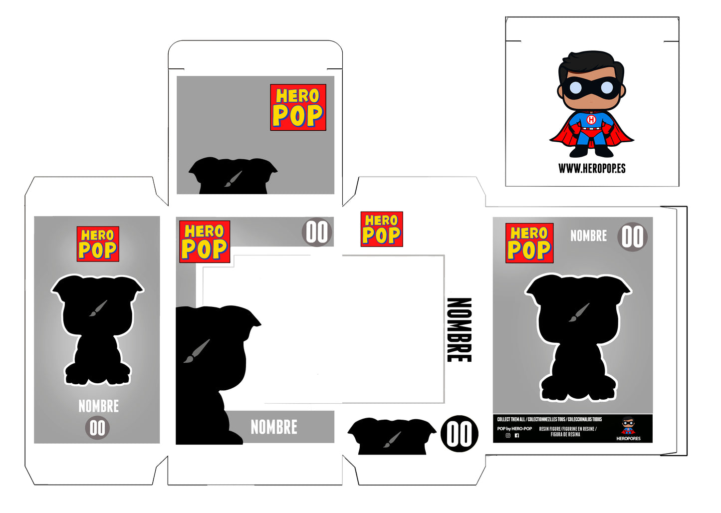 Hero Pop Mascota Personalizada