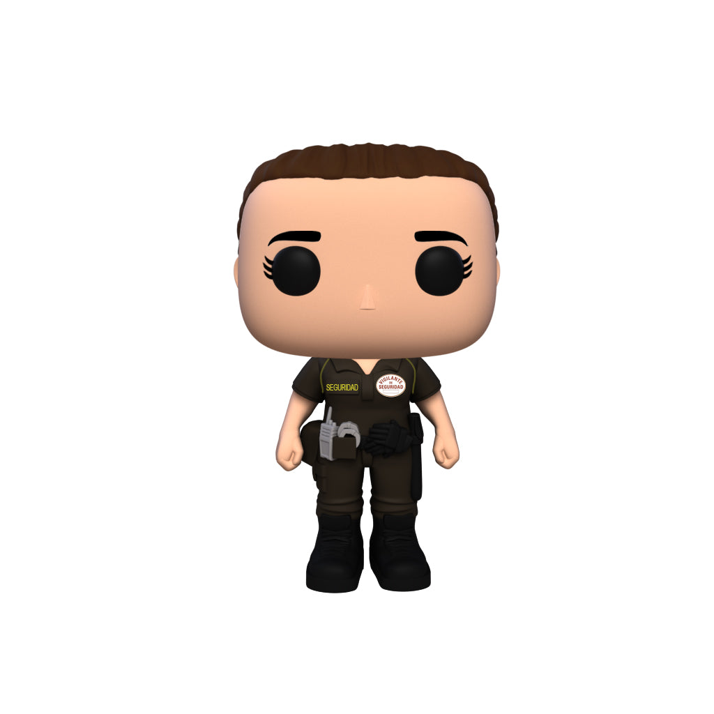 Hero Pop Vigilante de Seguridad Marrón Mujer