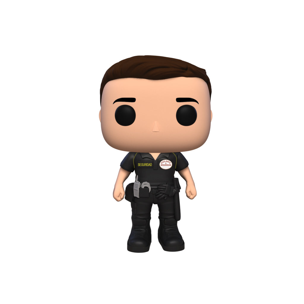 Hero Pop Vigilante de Seguridad Negro Hombre