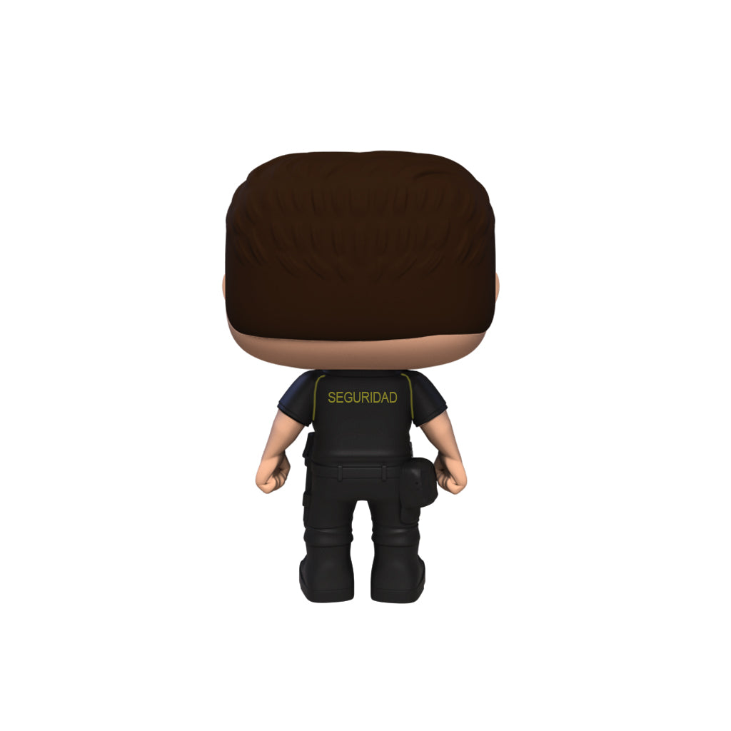 Hero Pop Vigilante de Seguridad Negro Hombre