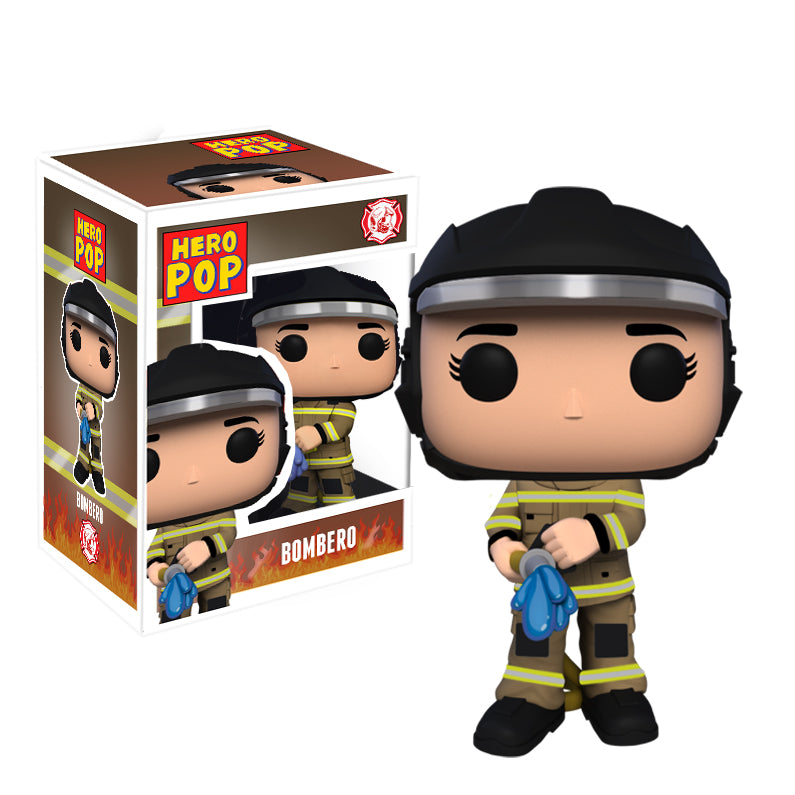 Hero Pop “Fénix” Edición Especial Bombero Marrón Mujer