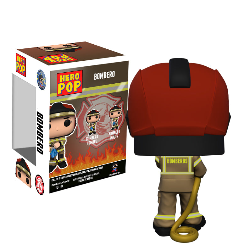 Hero Pop “Fénix” Edición Especial Bombero Marrón Mujer