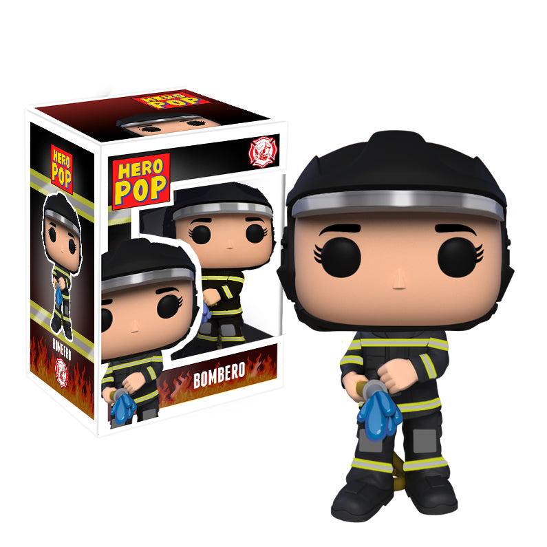 Hero Pop “Fénix” Edición Especial Bombero Negro Mujer