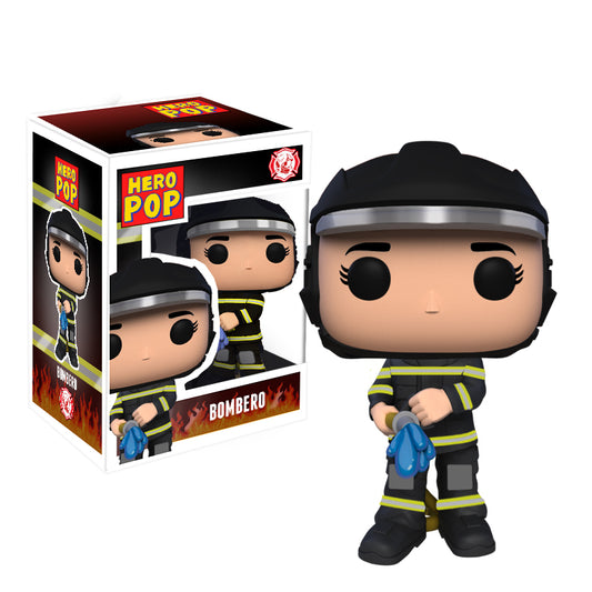 Hero Pop “Fénix” Edición Especial Bombero Negro Mujer