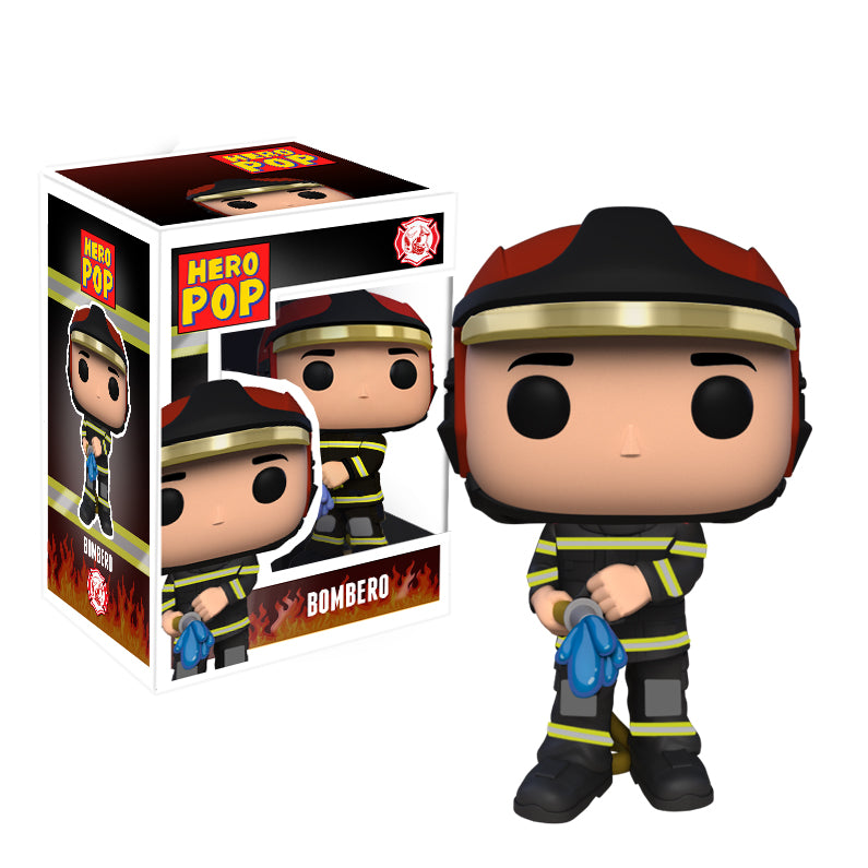 Hero Pop “Fénix” Edición Especial Bombero Negro Mujer