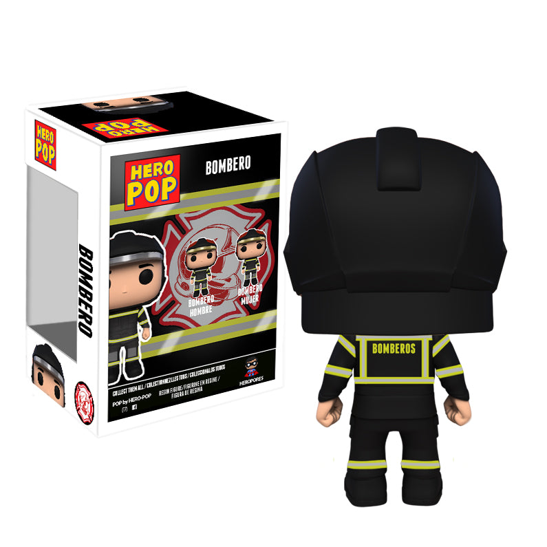 Hero Pop Bombero Negro Hombre
