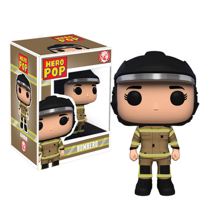 Hero Pop Bombero Marrón Mujer