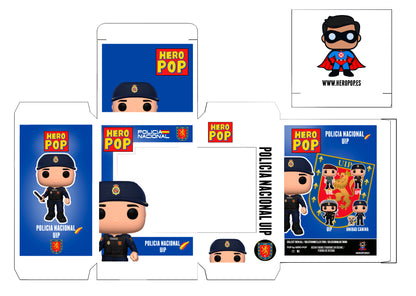 Hero Pop Policía Nacional UIP Hombre
