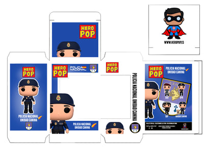 Hero Pop Policía Nacional Unidad Canina Mujer