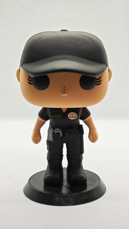 Hero Pop Vigilante de Seguridad Negro Mujer