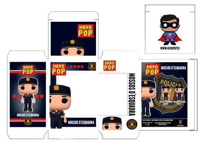 Hero Pop Mossos D'esquadra Mujer