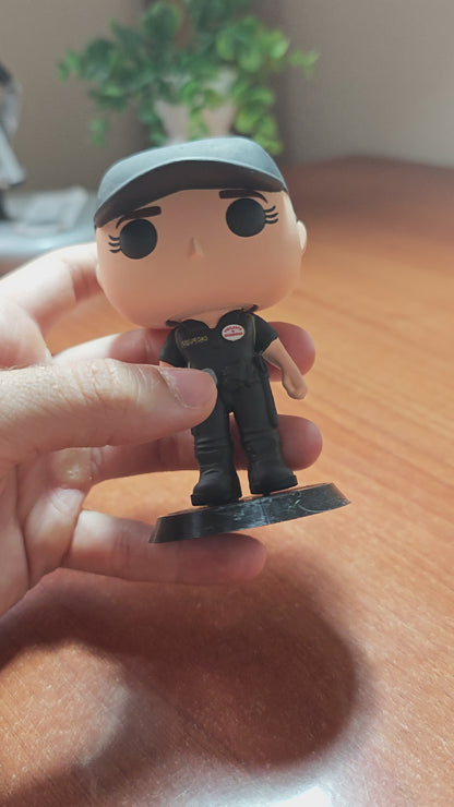 Hero Pop Vigilante de Seguridad Negro Mujer
