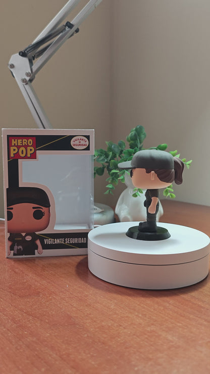 Hero Pop Vigilante de Seguridad Marrón Mujer
