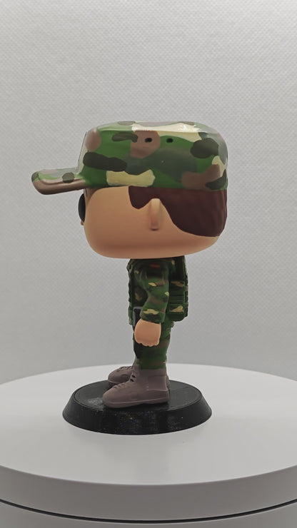 Hero Pop Ejército de Tierra Gorra Camuflaje Hombre