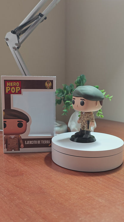 Hero Pop Ejército de Tierra Boina Árido Hombre