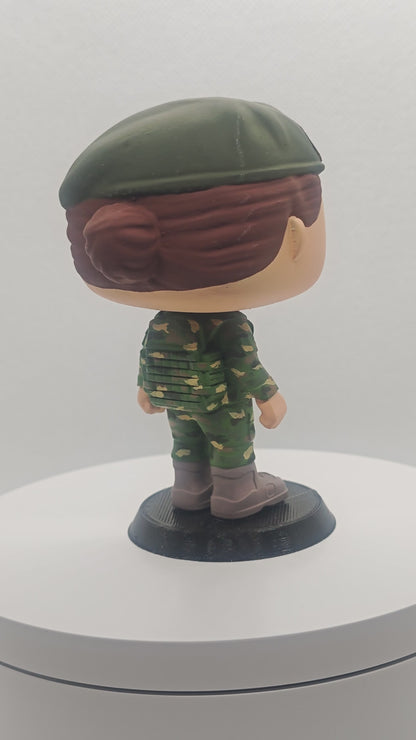 Hero Pop Ejército de Tierra Boina Camuflaje Mujer