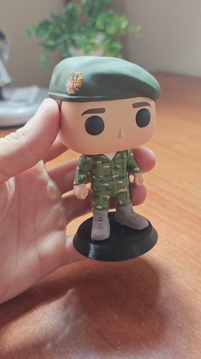 Hero Pop Ejército de Tierra Boina Camuflaje Hombre