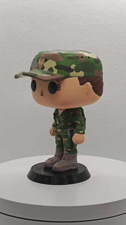 Hero Pop Ejército de Tierra Gorra Camuflaje Mujer